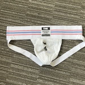 THK classic white jockstrap